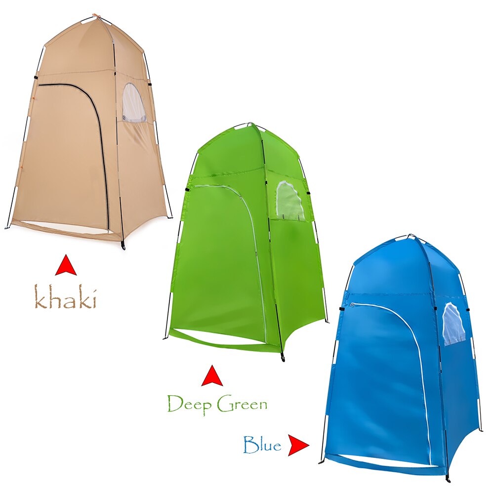 Cheap Goat Tents Camping Beach Tent Portable Outdoor Shower Bath Changing Fitting Room Tent Shelter Camping Beach Privacy Toilet   